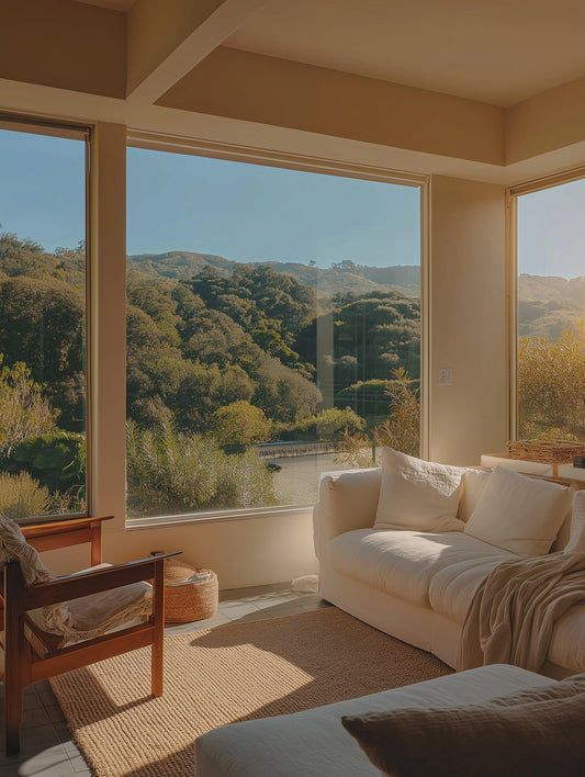 A sunny day in California hillside