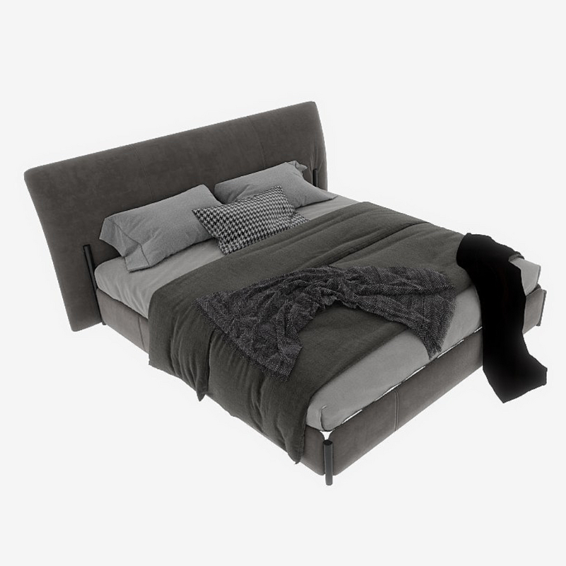 Dreamscape Bouclé Bed