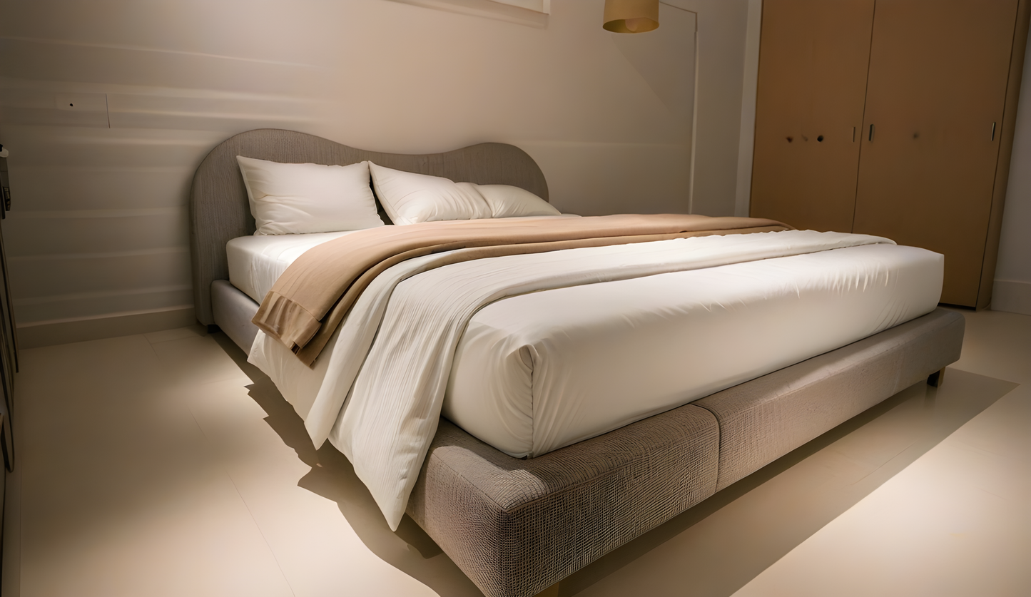 Serene Bedscape Boucle Frame
